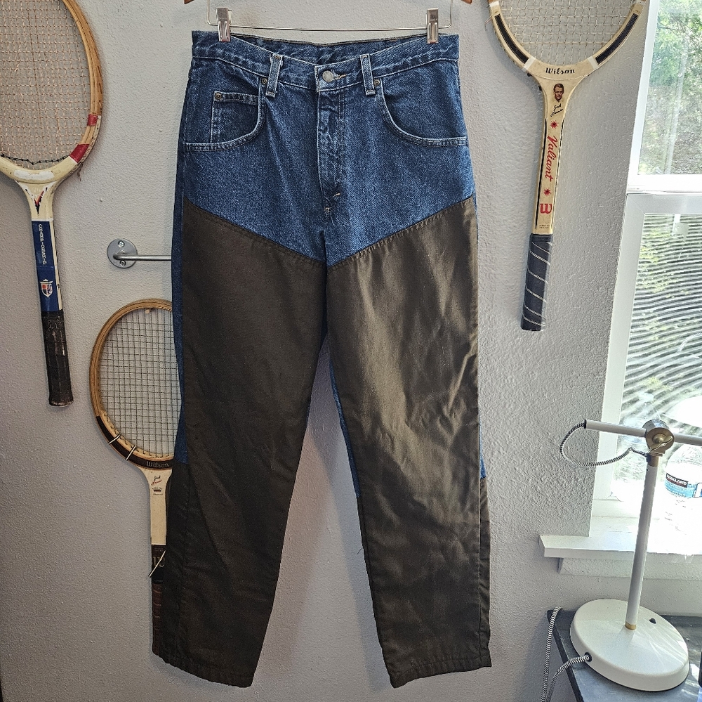Wrangler Pro Gear Vintage Men's Upland Brush Hunting Double Knee Jeans 32 × 32